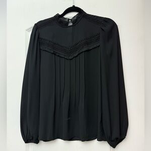 Ann Taylor Black Blouse